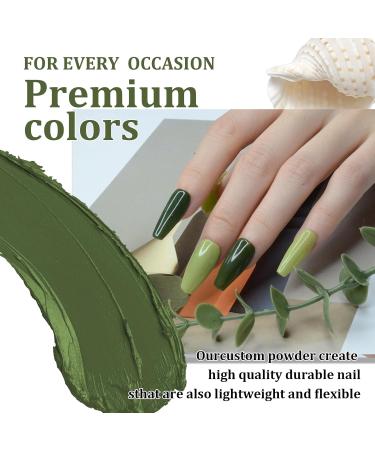 Poudre Ongles 28g Verte Dipping Powder Manucure pour Ongles Fran ais Kits Manucure Salon DIY Sans Odeur & Durable Lampe Ongles Non Requise - Buy Online on GoSupps.com
