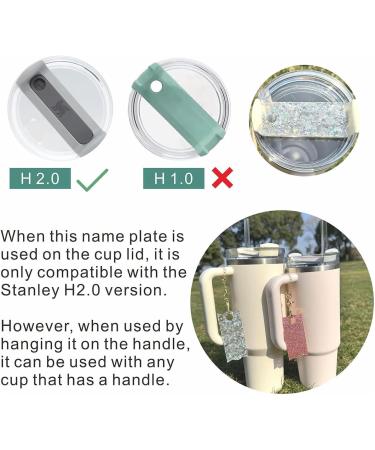 Cup Acrylic Nameplate Customizable Cup Nameplate Personalized Nameplate for Family Gatherings and Parties Birthday Party Oh! B - Buy Online on GoSupps.com