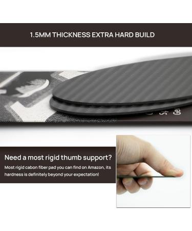 Buy Carbon Fiber Insoles - 1.5mm Rigid Shoe Inserts for Foot Pain Relief | Orthotic Stiffeners for Arthritis & Turf Toe - Size 270mm Men's 10.5 & Women's 11.5 - Buy Online on GoSupps.com
