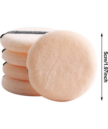 Makeup Puff - Set of 5 Makeup Soft Washable Powder Applicator for Body Powder Loose Powder Makeup Dry Makeup Tool Skin Color - Buy Online on GoSupps.com