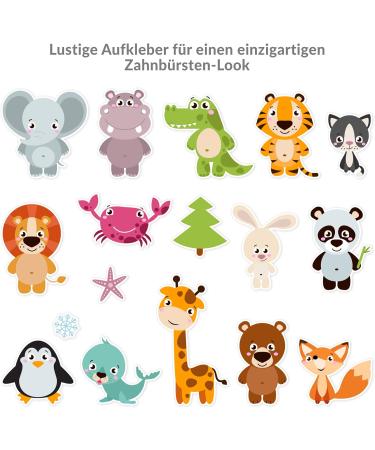 Truelife Sonicbrush Kid G: Sonic Toothbrush for Ages 5-9 | Soft Bristles Timers LED 3 Brush Heads & Fun Animal Stickers - Buy Online on GoSupps.com