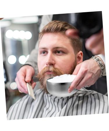 Fomiyes 4-Piece Stainless Steel Shaving Bowl Set for Men - Practical Salon-Quality Shaving Containers with Lid - Ideal for Soap Foam & Cream - Buy Online on GoSupps.com
