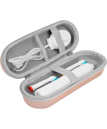LOPHE Electric Toothbrush Travel Case Dustproof Toothbrush Storage Holder Portable Toothbrush Protective Cover Bag Electric Toothbrush Case Container for Business Camping Travel (Gold) - Buy Online on GoSupps.com