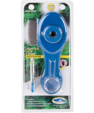 Ezy Dose Kids Lice Comb with Tea Tree Oil | Hair Care for Baby, Toddler, Adult | Includes Spray, Protective Cap, Stainless Steel Pin Teeth - Bonus Pack - Buy Online on GoSupps.com