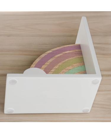 Set of 2 Wooden Safari Jungle Bookends - 3D Rainbow Decoration for Kids' Rooms | Perfect for Boys & Girls - Buy Online on GoSupps.com