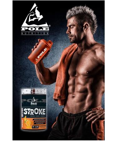 BCAA Stroke - 30 Servings 420g Icy Blue Raspberry - Best International Shipping - Buy Online on GoSupps.com
