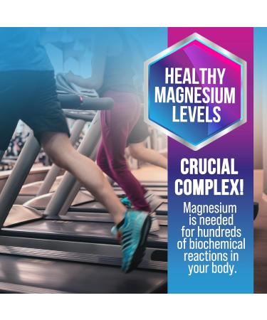 Magnesium Complex Supplement 500 mg - 5 in 1 High Absorption Blend 100% Chelated Magnesium Glycinate & Malate Plus Citrate Oxide Aquamin - Non-GMO Vegan Formula Mag Complex Capsules - 60 Count 60 Count (Pack of 1) - Buy Online on GoSupps.com
