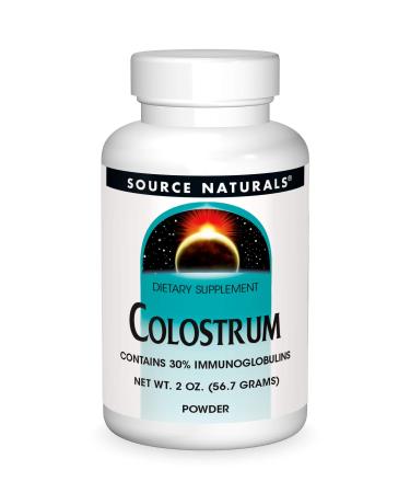 Source Naturals Colostrum Contains 30 Percent Immunoglobulins - 2 oz POWDER