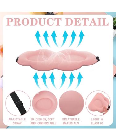 Hercicy Kids' 3D Contoured Sleep Mask - Soft Adjustable Eye Cover for Sleeping, Travel, Yoga - 6 Pack (5 Colors) - Men Women - Buy Online on GoSupps.com