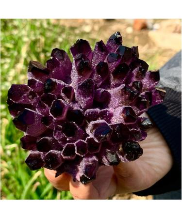 Room Decoration Natural Violet Ghost Phantom Quartz Crystal Cluster Specimen 1pcs (Size : 600-700g) - Buy Online on GoSupps.com