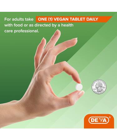 Deva Nutrition Vegan Hyaluronic Acid 100mg - Non-GMO, 90 Tablets - Plant-Based Moisture Support - Buy Online on GoSupps.com