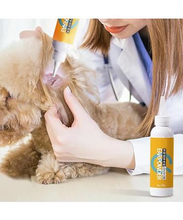 Pet Ear Cleaning Powder | Dog Ear Cleaner Powder | Advanced Pet Ear Care Pet Ear Hygiene Products Pet Ear Refreshment Powder Natural Pet Ear Cleaner for Pets Dogs Cat - Buy Online on GoSupps.com