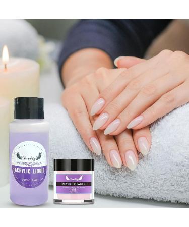 Acrylic Powder and Liquid Set | White Clear Nail Powder Kit Acrylic Nail Extension Professional Acrylic Kit for Beginners/v - Buy Online on GoSupps.com