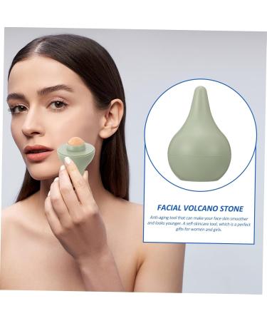 PartyKindom Rolling Volcano Stone Oil Absorption Ball Face Wrinkles Massager for Beauty - Buy Online on GoSupps.com