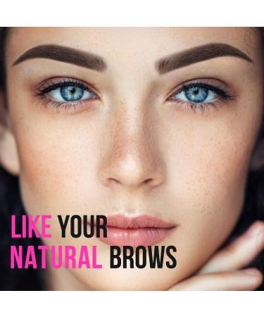 iMethod Eyebrow Stamp and Stencil Kit - Perfect Brow Shaping Set, Long-Lasting Light Brown - Buy Online on GoSupps.com
