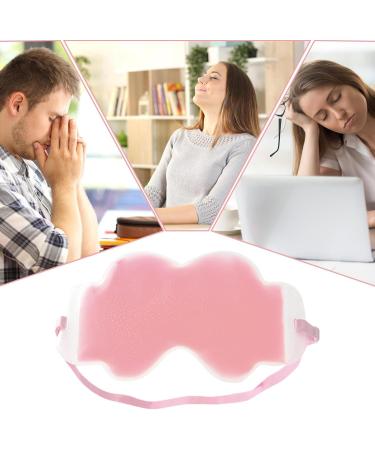 Hugsweet Reusable Cold Eye Masque | Reusable Gel Eye | Perfect Fit Sleeping Tool for Business Trip Travel Home and Car Pink - Buy Online on GoSupps.com