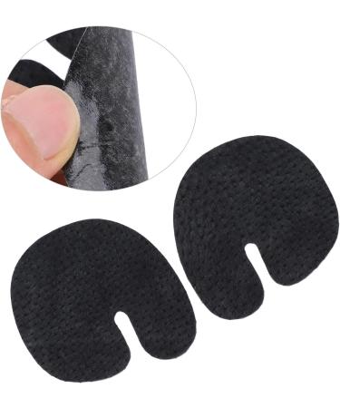 Premium Leather Flip Flops with Self-Adhesive Forefoot Pad - Prevent Skin Abrasion & Enhance Comfort (Black) | International Shipping Available - Buy Online on GoSupps.com