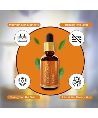 Buy Liquid Magyk Face Oil | Hydrating Facial Serum with Silk Amino Acids Antioxidants & Vitamins E C A - International Shipping Available - Buy Online on GoSupps.com