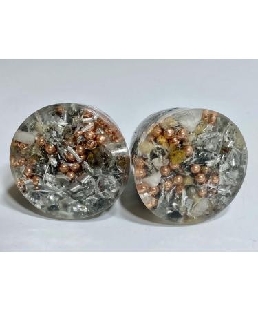 2 Power Dome Tower Busters - Crystal Orgone Generator Energy Accumulator | 7.83Hz/432Hz/528Hz | Beautiful Ingredients & Colors | International Shipping Available - Buy Online on GoSupps.com