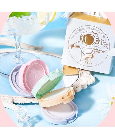 4-in-1 Solid Balm Sets Solid Perfume Portable Pocket Balm Perfume Perfect for Travel Use Natural Fragrance Perfume for Men and Women - Buy Online on GoSupps.com