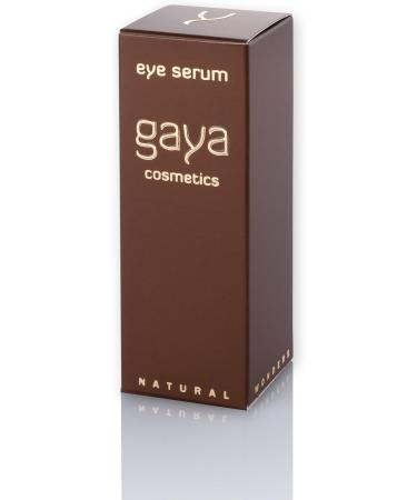 Gaya Cosmetics Vegan Eye Serum - Professional Anti Ageing Formula for Reducing Wrinkles Fine Lines Puffiness & Dark Circles - Buy Online on GoSupps.com