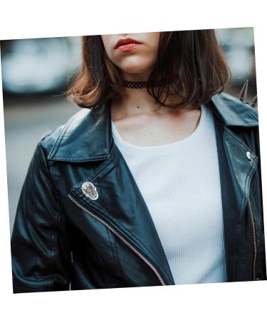 ABOOFAN 20pcs Rivets Crafting Studs Crafting Skull Studs Punk Studs Craft Belt Accessories Shoe Bag Silver 2X1.5cm - Buy Online on GoSupps.com