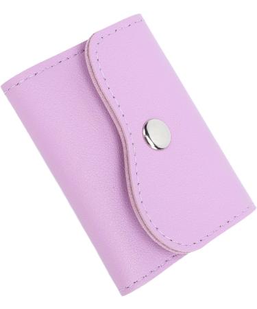 Nail Drill Bit Storage Bag Nail Polishing Bits Pouch Organizer Nail Bits Organizer Portable PU Leather for Home Salon - Buy Online on GoSupps.com