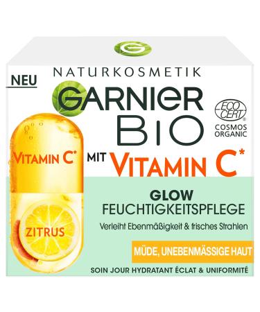 Garnier Night Serum & Day Care with Vitamin C - Fight Dark Spots & Revitalize Tired Skin | 50ml - Buy Online on GoSupps.com