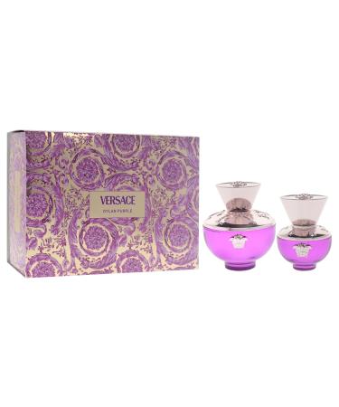 Versace Dylan Purple for Women - 2 Pc Gift Set 3.4oz EDP Spray 1oz EDP Spray - Buy Online on GoSupps.com