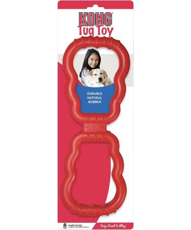 KONG Durable Stretchy Rubber Tug of War Dog Toy - Medium Dogs - Buy Online on GoSupps.com
