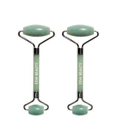 Mint Green Tea Jade Crystal Facial Roller 2