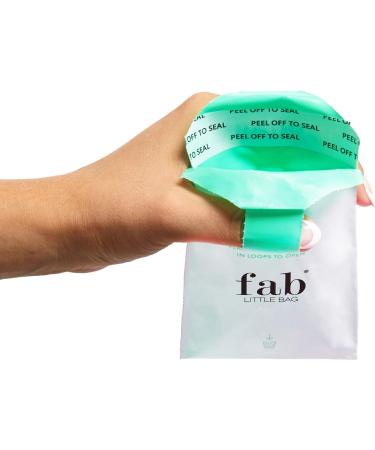 Fab Little Bag Sixer Plus Pack - 125 Sanitary Disposal Bags for Out and About | Eco-Friendly Refill Pack | 125 Count - Buy Online on GoSupps.com