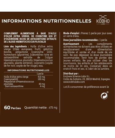 Astaxanthin Astapure | Natural Antioxidant Properties CoQ10 Extra Virgin Olive Oil | Benefits for Skin Sight and Heart - Buy Online on GoSupps.com