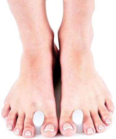 Set of 4 Silicone Toe Separators for Hallux Valgus - Comfort & Protection | International Shipping - Buy Online on GoSupps.com