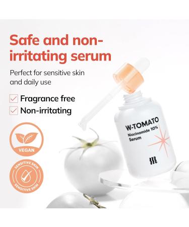 Buy MERZY W-Tomato Niacinamide 10% Serum 1.69fl.oz - Brightening & Hydrating - International Shipping Available - Buy Online on GoSupps.com
