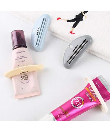 4 Pack Tube Squeezers for Toothpaste, Hand Cream, Polygel, Paint Tubes, Cosmetics - Buy Online on GoSupps.com