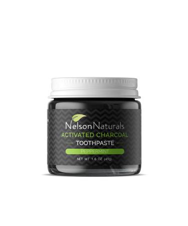 Activated Charcoal Toothpaste 1.6 oz - Peppermint