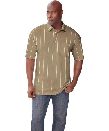 KingSize Men's Big & Tall Lightweight Pocket Golf Polo Shirt- XXL Dark Salmon - Buy Online on GoSupps.com