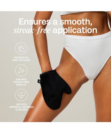 Bali Body Luxe Tanning Mitt | Reusable Stain-Free Applicator Tool for Flawless Sunless Tan | Streak-Free Bronzing Glove for Aerosols Creams & Mousses - Buy Online on GoSupps.com