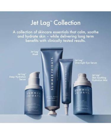 Summer Fridays Jet Lag Night Eyes S rum - Traitement nourrissant pour les cernes - Aide hydrater le lissage raffermit et enflamme - Enrichi en glyc rine pour hydrater - Buy Online on GoSupps.com