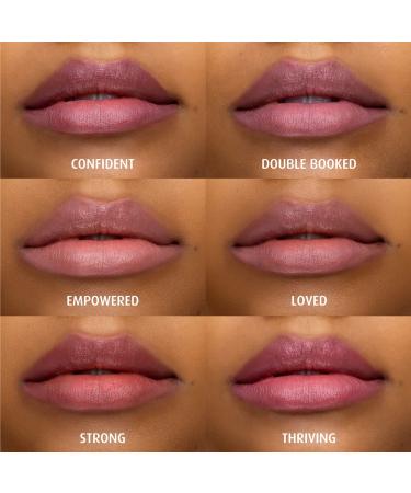 Lune+Aster PowerLips Lipstick - Double Booked | Nourishing Jojoba Oil & Vitamin E Formula - Buy Online on GoSupps.com
