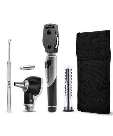 Fiber Optic Mini Otoscope Ear Healthy Tool for Home use with Extra Replaceable LED Light
