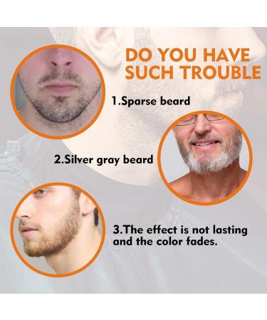 Beard Filler Pen For Men Black Beard Filler For Fuller Beard Black Beard Pencil For Beard Filling Long Lasting Sweatproof For Define Sharpen Hair Beard Eyebrow - Buy Online on GoSupps.com