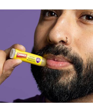  Carmex Carmex Sun Defence Tropical Lip Balm SPF30 4.2g - Buy Online on GoSupps.com