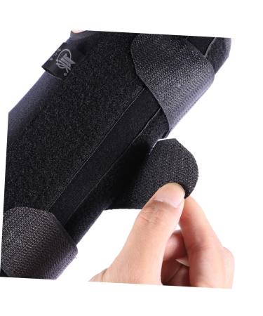 Buy Left Black Wrist Support Brace & Splint - Fixed Sleeve for Pain Relief | International Shipping Available - Buy Online on GoSupps.com
