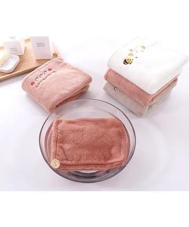 Super Absorbent Khaki Microfiber Towel for Women | Quick Dry Hair Turban - Buy Online on GoSupps.com