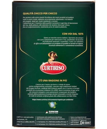  Italian Gourmet E.R. Curtiriso Risotti 100% Italian Rice Ideal for Risottos 16 Minutes Pack of 1 kg + Gourmet Italian Tomato Pulp Box 400 g - Buy Online on GoSupps.com