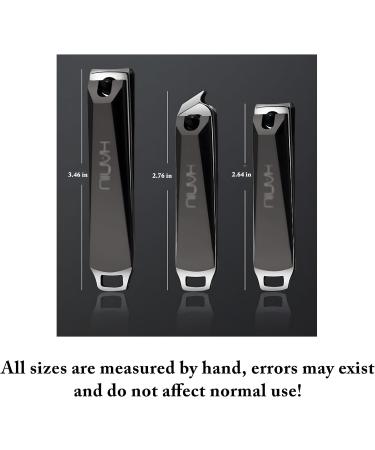 Portable Splash-Proof Nail Clippers Wide Mouth Three Models Durable Personal Finger and Toenail Care/Grooming Tools Multifunctional - Buy Online on GoSupps.com