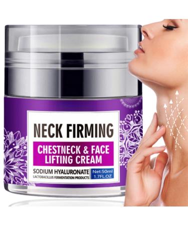 Neck Firming Cream Collagen Face & Neck Tightening Cream Anti Wrinkle Cream Moisturiser Neck Skin Tightening Neck Cream for Firming and Lifting Double Chin Cream Anti Age Face Cream Reduce Fine Lines