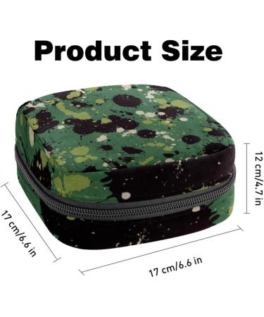 Portable Storage Bags for Women's Bandages & Menstrual Inserts - Dark Green Black Gray & Multicolored Designs - Buy Online on GoSupps.com